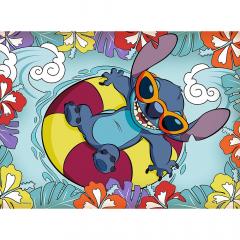 Puzzle 30 piese - Lilo & Stitch - Stitch in vacanta