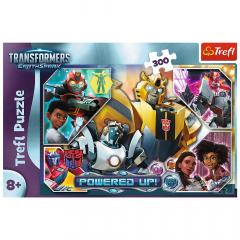 Puzzle 300 piese - Transformers - In lumea robotilor