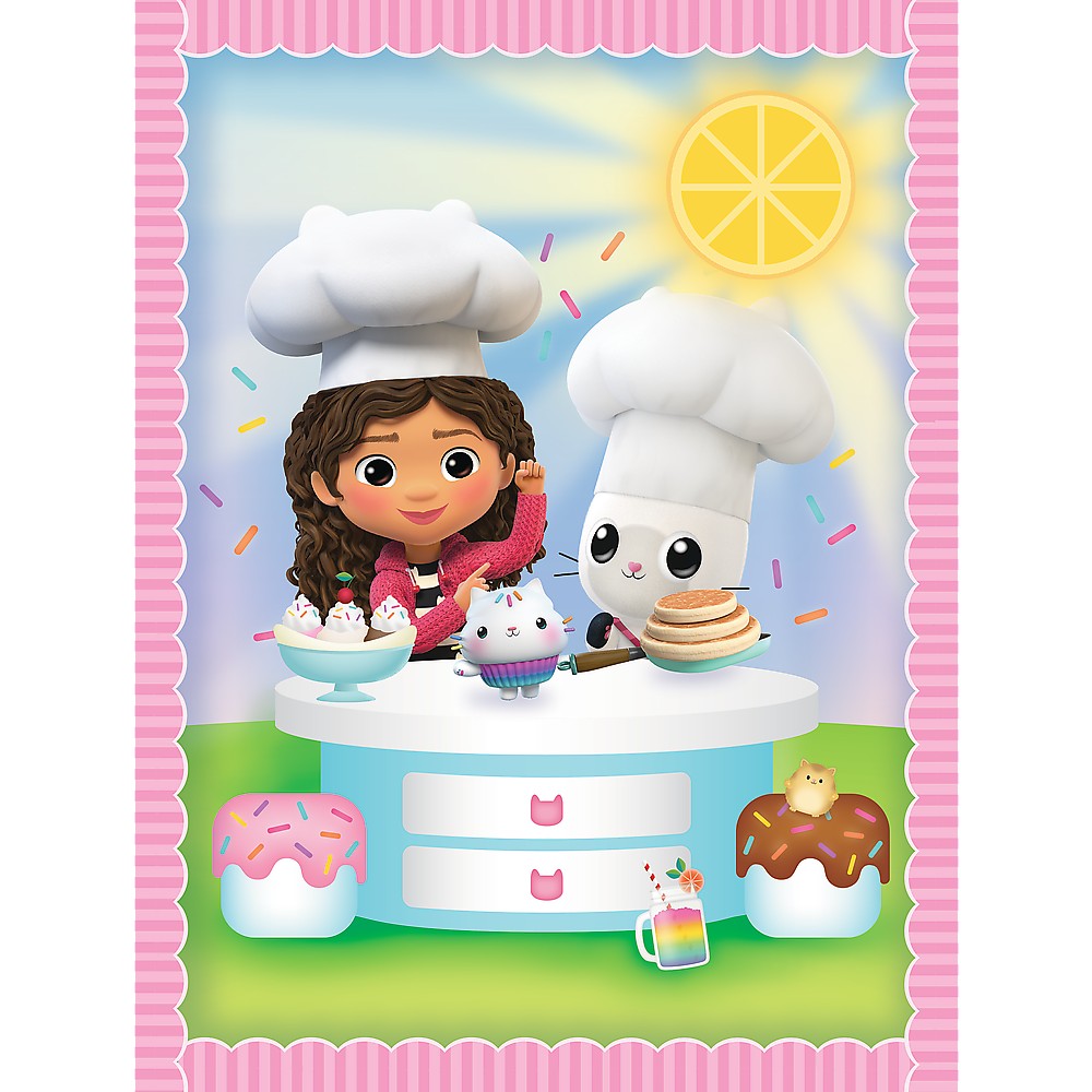 Puzzle 2 in 1 - Gabby's Dollhouse - Gabi si prietenii ei - Trefl