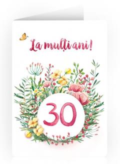 Felicitare - La multi ani! - 30