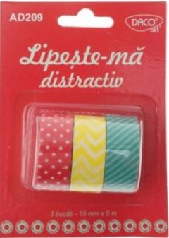 Accesorii craft - Banda adeziva - Lipeste-ma distractiv