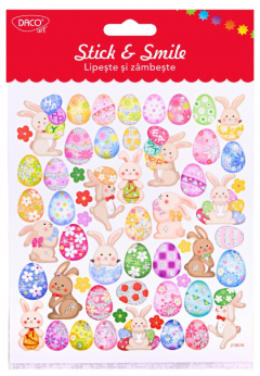 Set stickere - Lipeste si zambeste - Oua de Paste