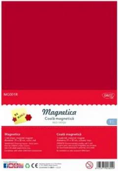 Folie magnetica A4 - Rosu