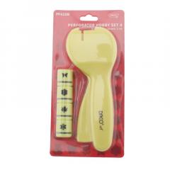 Perforator 4 forme - Hobby - Galben