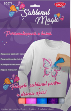 Set creativ - Sablonul magic