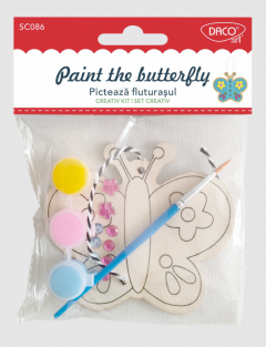 Set creativ - Picteaza fluturasul