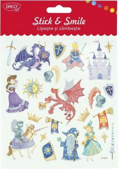 Set stickere - Lipeste si zambeste - Poveste