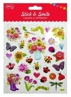 Stickere - Stick and Smile - Gradina cu flori