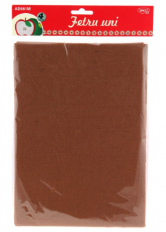 Accesorii craft - Fetru uni maro