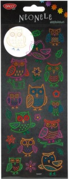 Set stickers - Neonele - Bufnite