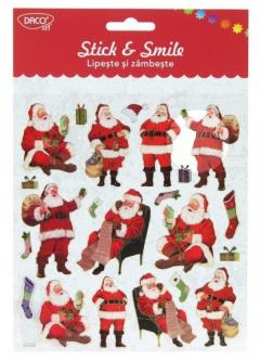 Stickere - Stick and Smile - Mos Craciun