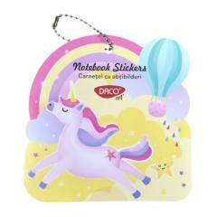 Set stickers - Notepad Stickers - Unicorn
