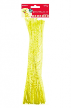 Accesorii craft - Sarma plusata - Galben