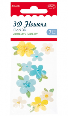 Accesorii craft - Flori 3D