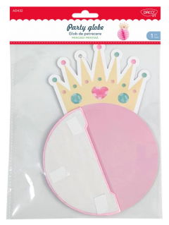 Accesorii craft - Glob de petrecere - Printesa