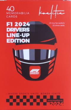 Carti de joc - Trump & Trivia - Piloti Formula 1 2024