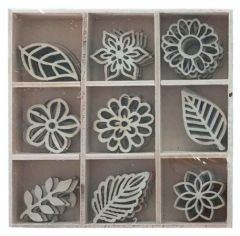 Accesorii craft - Floricele lemnoase