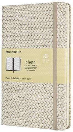 Carnet - Moleskine Blend Limited Collection Notebook, Large, Ruled, Beige