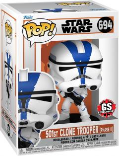 Figurina - Pop! Star Wars: 501st Clone Trooper (Phase II)