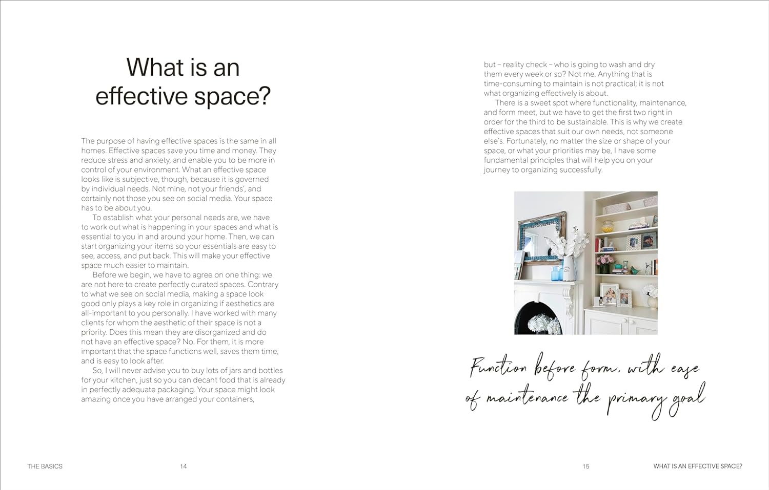 Creating Effective Spaces