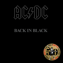 Back In Black (50th Anniversary) - Black & White Swirl Vinyl