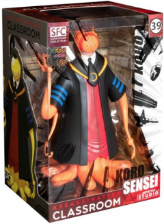 Set 2 Figurine - Assassination Classroom - Koro Sensei,  Portocaliu