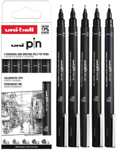 Set 5 linere - Uni Pin 