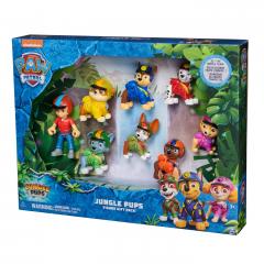 PATRULA CATELUSILOR SET CADOU 8 FIGURINE JUNGLE