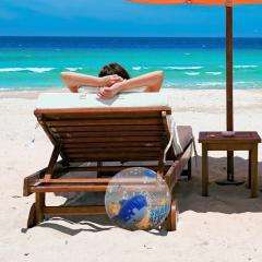 Minge de plaja - Good Vibes - Shark