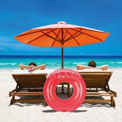 Colac gonflabil maxi - Good Vibes - Seashell