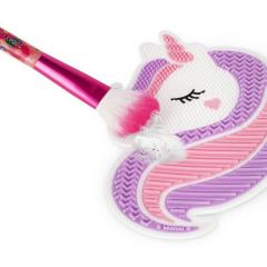 Tampon curatare pensule machiaj - Brush It Off! - Unicorn