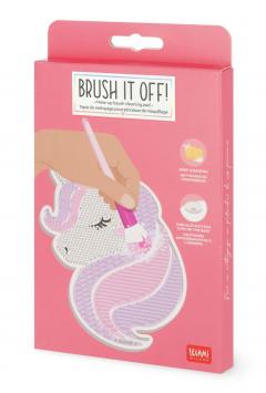 Tampon curatare pensule machiaj - Brush It Off! - Unicorn