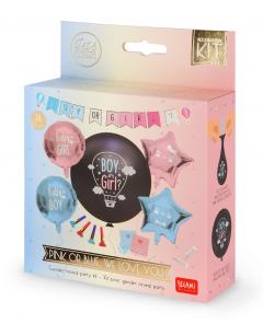 Kit pentru dezvaluire gen - Gender Reveal Party Kit