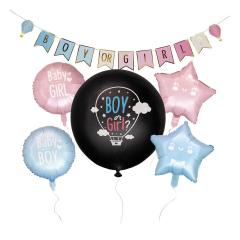 Kit pentru dezvaluire gen - Gender Reveal Party Kit