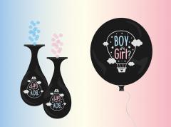 Kit pentru dezvaluire gen - Gender Reveal Party Kit