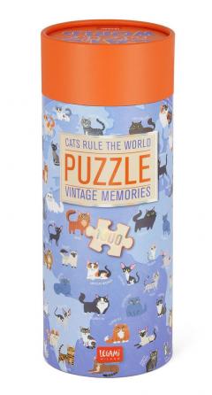 Puzzle 1000 piese - Vintage Memories - Kitty