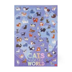 Puzzle 1000 piese - Vintage Memories - Kitty