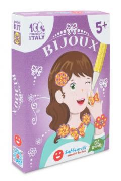 Set creativ - Realizeaza bijuterii cu nisip colorat