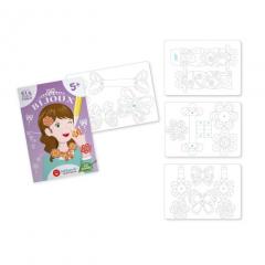 Set creativ - Realizeaza bijuterii cu nisip colorat