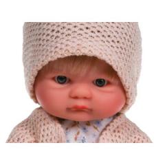 Papusa Bomboncin cu caciulita bej