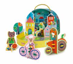 Set creativ - Orasul Animalelor