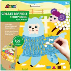 Set creativ - Mozaic - Prima mea carte de povesti - Animale de ferma