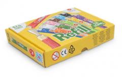 Set 12 rezerve cu nisip colorat