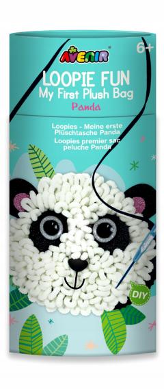 Set creativ - Loopie Fun - My First Plush Bag - Panda