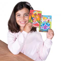 Set creativ - Coloreaza cu nisip - Printesa