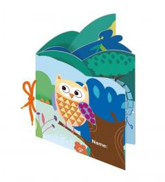 Set creativ - Mozaic - Prima mea carte de povesti - Animale salbatice