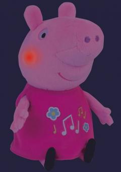 Jucarie de plus muzicala cu lumini - Peppa Pig