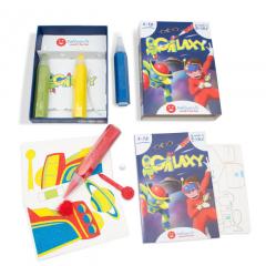 Set creativ - Coloreaza cu nisip - Galaxie