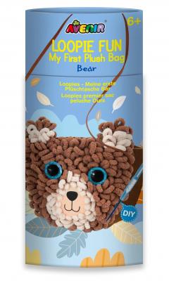 Set creativ - Loopie Fun - My First Plush Bag - Bear