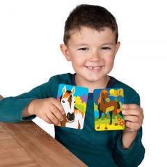 Set creativ - Coloreaza cu nisip - Cai